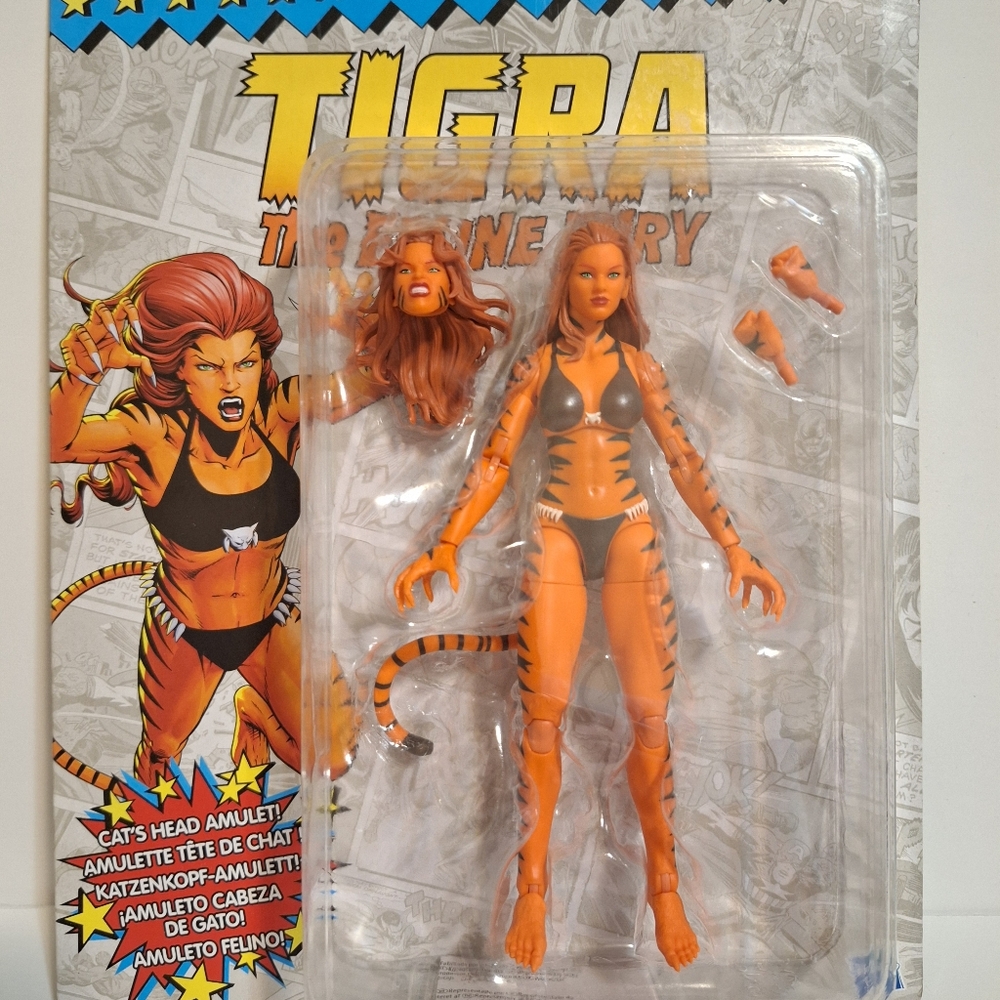 Marvel Retro Tigra Action Figure